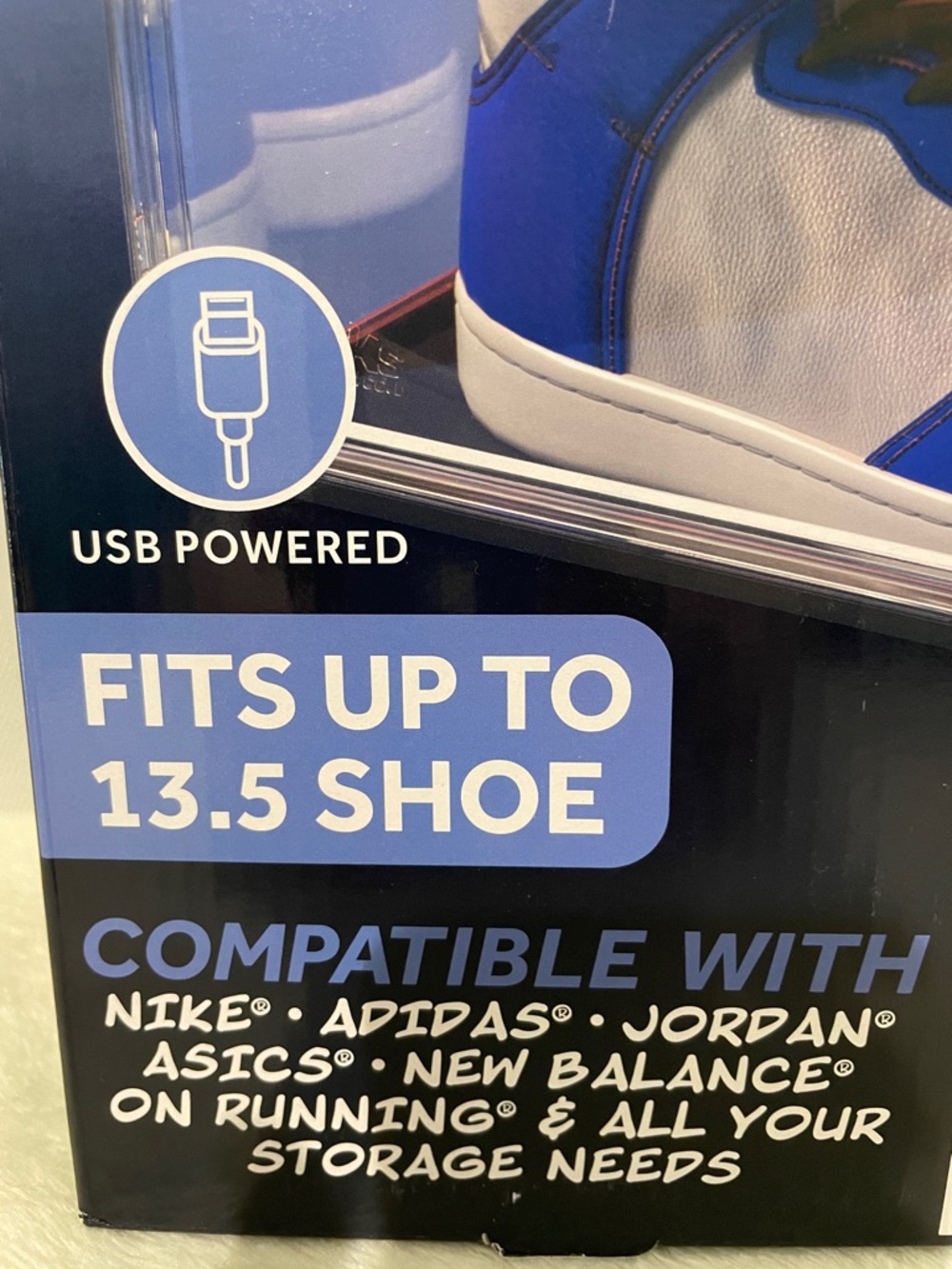 Kicks & Co. Stackable Sneaker Storage LED Box - - Picture 2 of 16